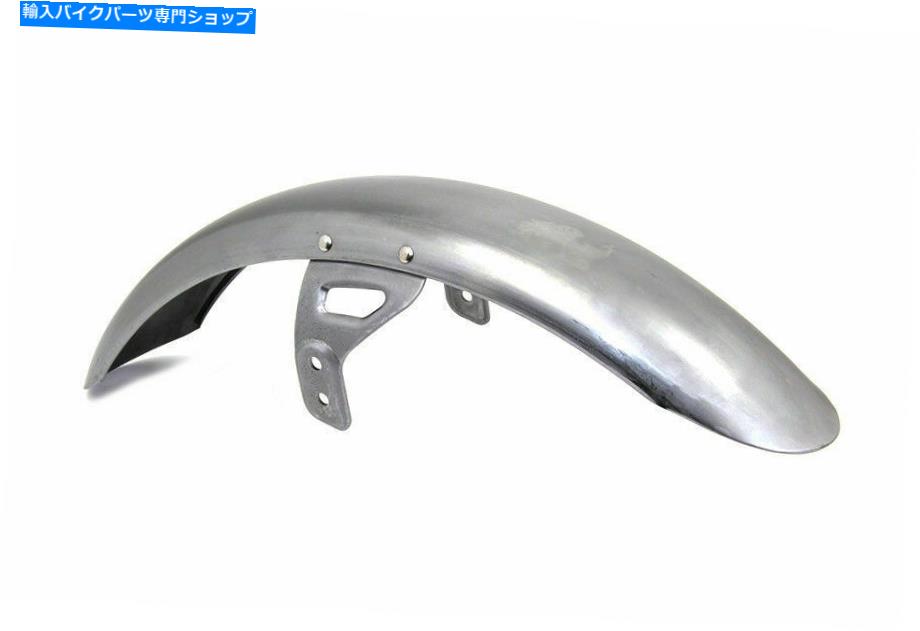 Front Fender V-Twinによるハーレーダビッドソンのフロントフェンダースチール生仕上げ Front Fender Steel Raw Finish for Harley Davidson by V-Twin