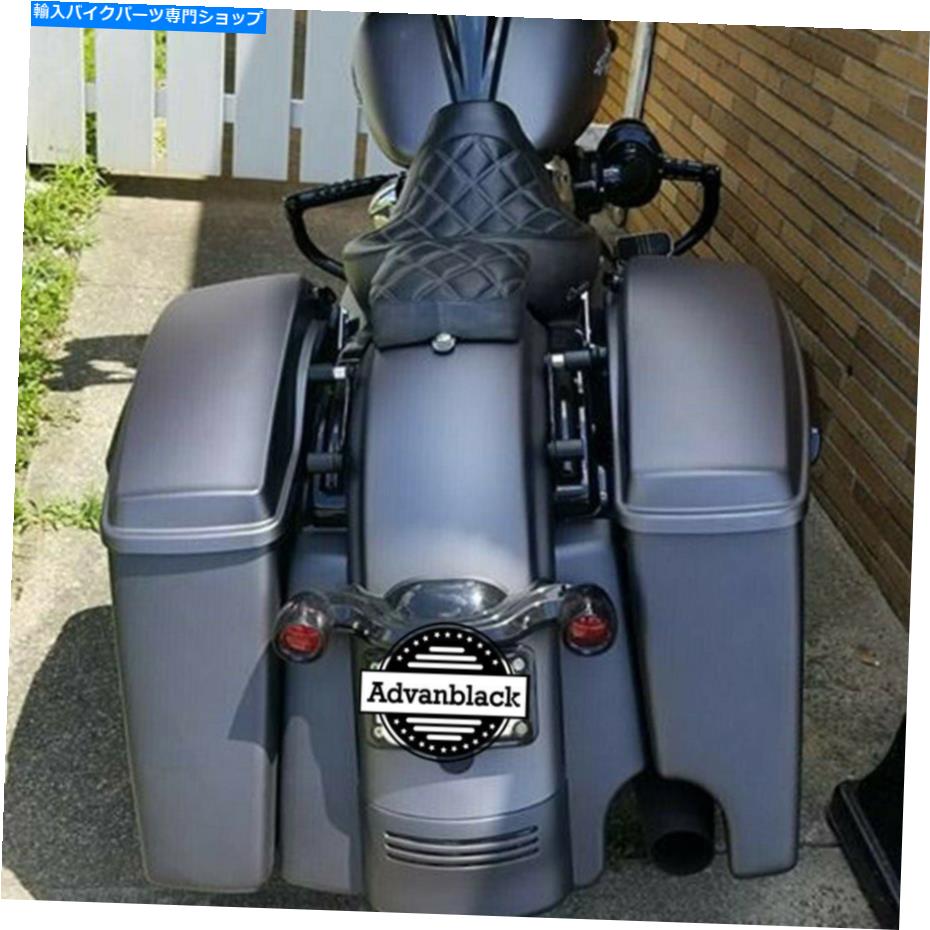 Rear Fender 2-1チャコールデニムストレッチリアフェンダー延長14+ハーレーストリートロードグライド 2-1 Charcoal Denim Stretched Rear Fender Extension 14+ Harley Street Road Glide