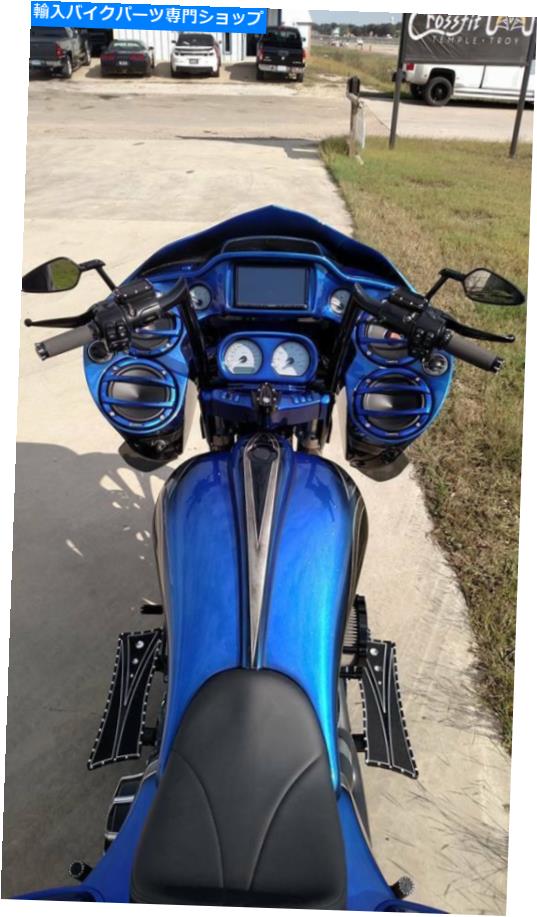 Inner Fairing 4 x 6.5ԡ2015åդϡ졼ɥ饤FLTRʡեABS֥DIN HARLEY ROAD GLIDE FLTR INNER FAIRING ABS DOUBLE DIN WITH 4x6.5 SPEAKERS 2015-up