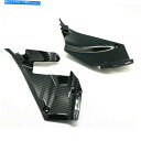 Inner Fairing 07~12のHonda CBR 600RR F5左右の炭素インナーフェアリングカウル爪トリム部品 FOR 07-12 HONDA CBR 600RR F5 LEFT RIGHT CARBON INNER FAIRING COWL PAWL TRIM PART