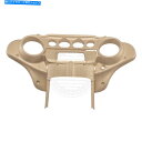 Inner Fairing 2014+ハーレーエレクトラツーリングのための砂迷彩デニムバットウィングインナーカウルフェアリングキャップ Sand Camo De...