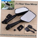 Mirror ホンダエリートCF80 Aero CH80 NH80 CH150デラックス耐久性 1 Pair Rearview Mirror For Honda Elite CF80 Aero CH80 NH80 CH150 DELUXE Durable