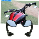 Mirror ロイヤルエンフィールドの弾丸500 350クラシック500米国のオートバイバーエンドミラー 7/8" Motorcycle Bar End Mirrors for Royal Enfield Bullet 500 350 Classic 500 US