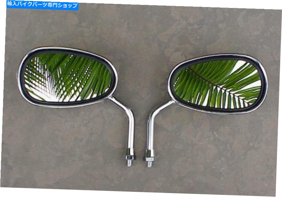 Mirror YamahaϥɥСޥȤ˹礦褦˥ߥ˥ߥ顼 CHROME MINI MIRRORS to fit Yamaha Handlebar Mount