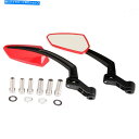 Mirror ホンダGrom Cruiserチェコ州スクーター8mm-10mmのためのオートバイの赤い背面図の鏡 MOTORCYCLE RED REAR VIEW MIRRORS FOR HONDA GROM CRUISER CHOOPER SCOOTER 8MM-10MM