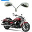 Mirror Yamaha V Star 1300 1100 950 650 250 Chromeオートバイリアビューサイドミラー For Yamaha V Star 1300 1100 950 650 250 Chrome Motorcycle Rear View Side Mirrors