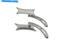 Mirror 斜めのミラーセットビレットクロム Oblique Mirror Set Billet Chrome