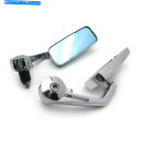 Mirror ホンダヤマハスズキ米国7/8 "ハンドルバーエンドオートバイの背面図サイドミラー Rear view Side Mirrors For Honda Yamaha Suzuki US 7/8" Handle Bar End Motorcycle
