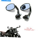 Mirror ブラックバーエンドサイドミラー7/8 1インチカスタムホンダ鈴木川崎ヤマハアメリカ Black Bar End Side Mirrors 7/8 1 Inch Custom For Honda Suzuki Kawasaki Yamaha US