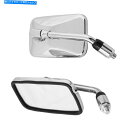 Mirror ホンダシャドウVT500 VT700 VT750 VT1100用10mm背面図サイドミラーセット 10mm Rear View Side Mirrors Set for Honda Shadow VT500 VT700 VT750 VT800 VT1100