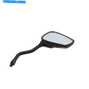 Mirror 1ペアオートバイサイドミラー8mm / 10mmスレッドプラスチック製の黒フィット川崎 1 Pair Motorcycle Side Mirror with 8mm/10mm Thread Plastic Black Fit Kawasaki