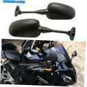 Mirror ホンダCBR 250R 300R 600RR 1000RRのための新しいブラックオートバイのバックミラー USA NEW BLACK MOTORCYCLE REARVIEW MIRRORS FOR HONDA CBR 250R 300R 600RR 1000RR