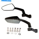Mirror 2014-2017 Honda Grom MSX125 MSX 125のための10mmのカーボンオートバイの背面図のミラー 10MM CARBON MOTORCYCLE REAR VIEW MIRRORS FOR 2014-2017 HONDA GROM MSX125 MSX 125