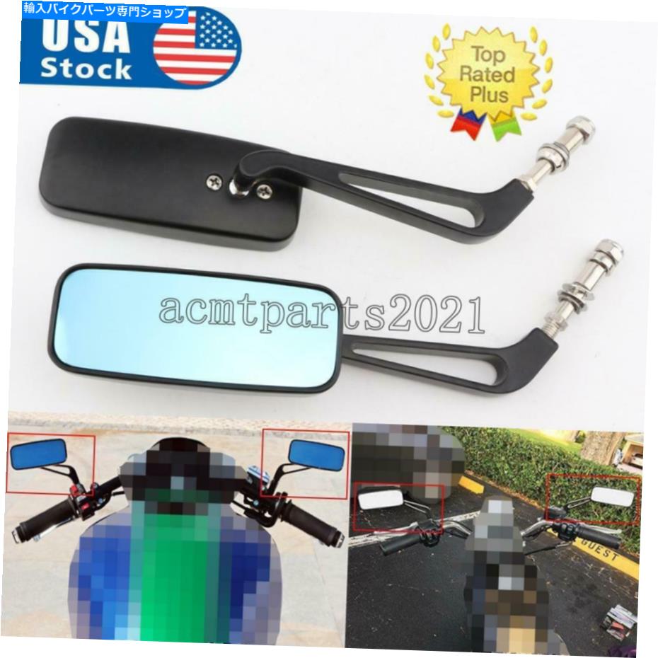 Motorcycle Black Rectangle Mirrors For Harley Dyna Road Glide King Sportster 883カテゴリMirror状態新品メーカー車種発送詳細全国一律 送料無料（※北海道、沖縄、離島は省く）商品詳細輸入商品の為、英語表記となります。Condition: NewBrand: UnbrandedMirror Size: 44mm*115mmColor: BlackPlacement on Vehicle: Left, RightFitment: Universal fit for all Harley motorcyclesTotal length: 250mmManufacturer Part Number: Does Not ApplyUPC: Does not applyMaterial: High quality aluminumWarranty: 1 YearMirror color: Smoke blue《ご注文前にご確認ください》■海外輸入品の為、NC・NRでお願い致します。■取り付け説明書は基本的に付属しておりません。お取付に関しましては専門の業者様とご相談お願いいたします。■通常2〜4週間でのお届けを予定をしておりますが、天候、通関、国際事情により輸送便の遅延が発生する可能性や、仕入・輸送費高騰や通関診査追加等による価格のご相談の可能性もございますことご了承いただいております。■海外メーカーの注文状況次第では在庫切れの場合もございます。その場合は弊社都合にてキャンセルとなります。■配送遅延、商品違い等によってお客様に追加料金が発生した場合や取付け時に必要な加工費や追加部品等の、商品代金以外の弊社へのご請求には一切応じかねます。■弊社は海外パーツの輸入販売業のため、製品のお取り付けや加工についてのサポートは行っておりません。専門店様と解決をお願いしております。■大型商品に関しましては、配送会社の規定により個人宅への配送が困難な場合がございます。その場合は、会社や倉庫、最寄りの営業所での受け取りをお願いする場合がございます。■輸入消費税が追加課税される場合もございます。その場合はお客様側で輸入業者へ輸入消費税のお支払いのご負担をお願いする場合がございます。■商品説明文中に英語にて”保証”関する記載があっても適応はされませんのでご了承ください。■海外倉庫から到着した製品を、再度国内で検品を行い、日本郵便または佐川急便にて発送となります。■初期不良の場合は商品到着後7日以内にご連絡下さいませ。■輸入商品のためイメージ違いやご注文間違い当のお客様都合ご返品はお断りをさせていただいておりますが、弊社条件を満たしている場合はご購入金額の30％の手数料を頂いた場合に限りご返品をお受けできる場合もございます。(ご注文と同時に商品のお取り寄せが開始するため)（30％の内訳は、海外返送費用・関税・消費全負担分となります）■USパーツの輸入代行も行っておりますので、ショップに掲載されていない商品でもお探しする事が可能です。お気軽にお問い合わせ下さいませ。[輸入お取り寄せ品においてのご返品制度・保証制度等、弊社販売条件ページに詳細の記載がございますのでご覧くださいませ]&nbsp;