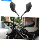 Mirror 川崎klr250 klr600 klr650 hgのための黒いオートバイのバックサイドミラー10mm Black Motorcycle Rearview Side Mirrors 10mm for Kawasaki KLR250 KLR600 KLR650 HG