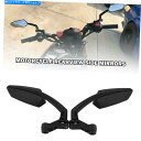 Mirror オートバイ自転車のための1本の黒いプラスチックサイドリアビューミラーハンドルバーの端 1 Pair Black Plastic Side Rear View Mirror Handle Bar End For Motorcycle Bike