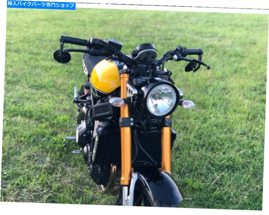 Mirror オートバイラウンド7/8 "ハンドルバーエンドミラーホンダヤマハ鈴木ドゥカティWY Motorcycle Ro..