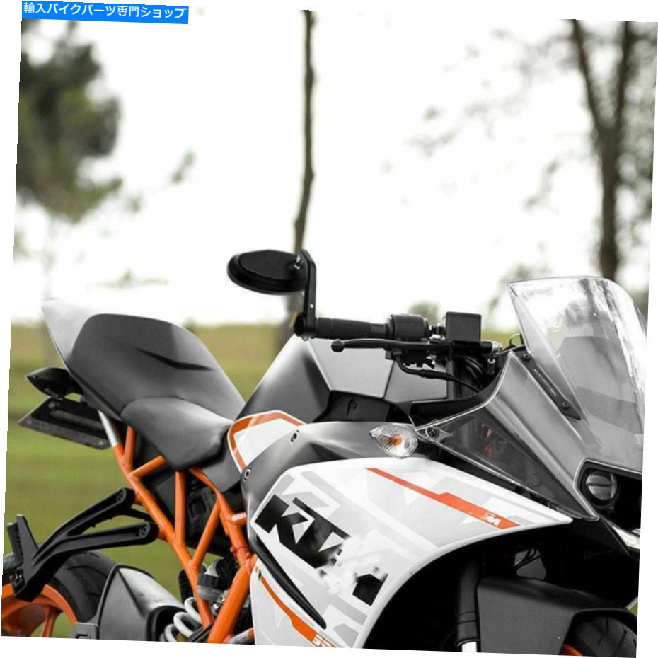 Mirror オートバイスポーツバイク7/8 "山草川崎健康鈴木のためのバーエンドサイドミラー Motorcycle Sp..