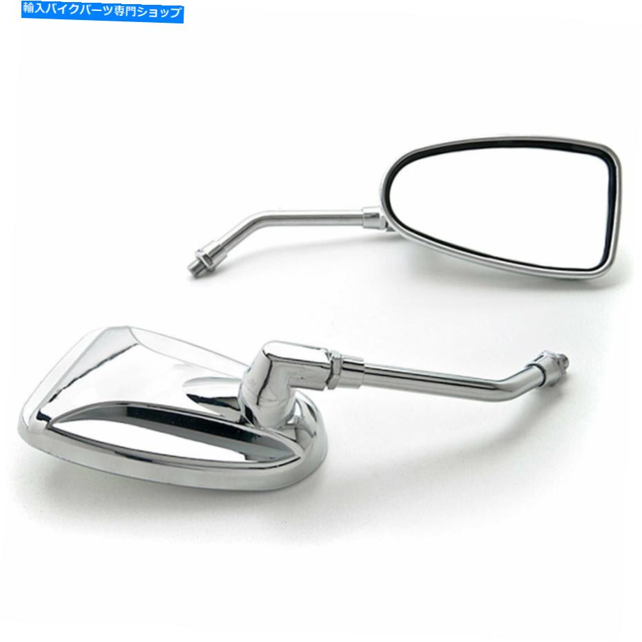 Mirror Boulevard C109R C50 C90ѥꥢӥ塼ߥ顼ڥ Custom Rear View Mirrors Chrome Pair For Suzuki Boulevard C109R C50 C90