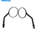 Mirror ペア調整可能なバックミラー8mmのための8mm 48アイロン883ロードキングカフェレーサー Pair Adjustable Rearview Mirrors 8mm for Harley 48 Iron 883 Road King Cafe Racer
