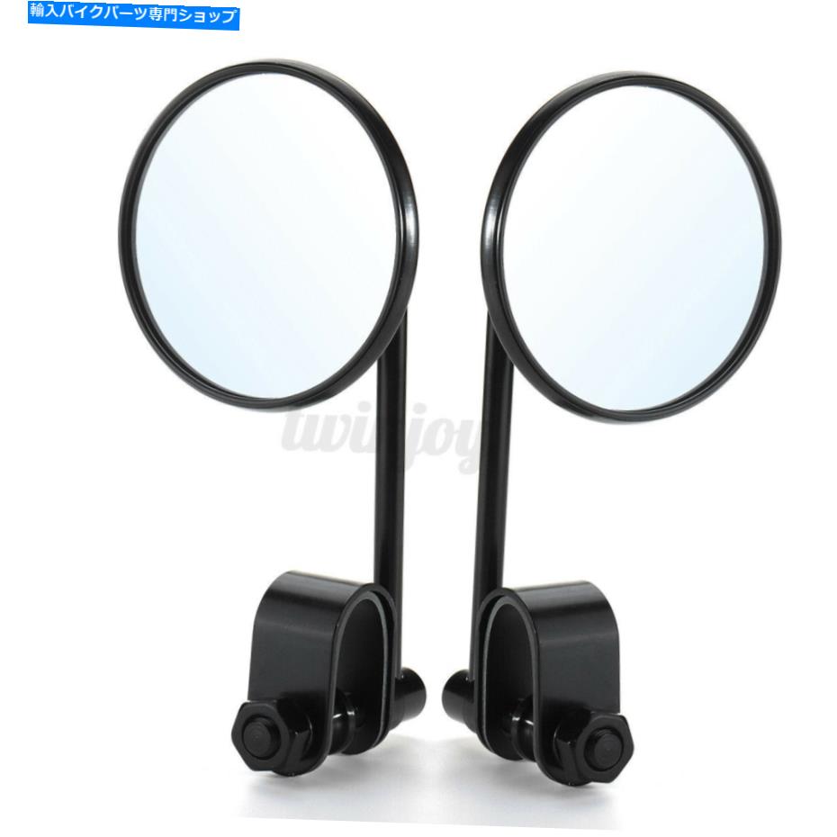 Mirror 2ピースユニバーサルオートバイミラーススクーターバイクリアビューサイドWi H // 2pcs Universal Motorcycle Mirrors Scooter Motorbike Rear View Side Wi H//