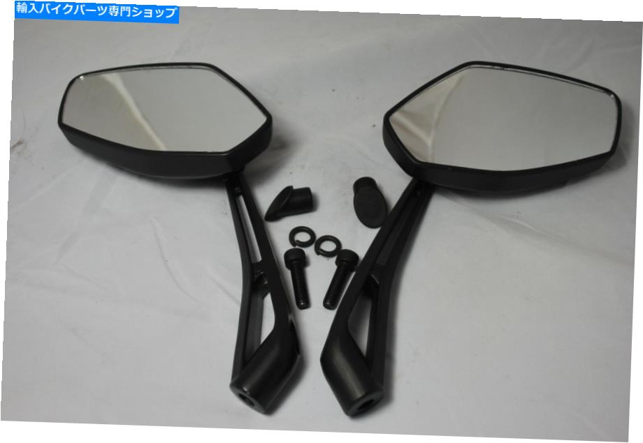 Mirror Eޡդڥߥ顼ޥMT-03 2006 - 2014 E MARKED PAIR MIRRORS RETRO SPORTS TO FIT YAMAHA MT-03 2006 - 2014