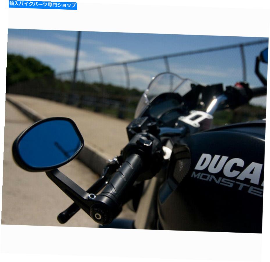 Mirror オートバイスポーツバイク7/8 "ドゥカティモンスターのハンドルバーエンドミラー750 2000アメリカ Motorcycle Sportbike 7/8" Handle Bar End Mirrors For Ducati Monster 750 2000 US