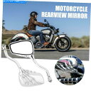 Mirror ペアクロームスカルリアビューミラーヤマハV-STAR 650 950 1100 1300カスタム Pair Chrome Skull Rear View Mirrors For Yamaha V-Star 650 950 1100 1300 Custom