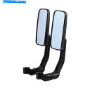 Mirror 2ピースバイクバイク長方形背面図ミラー8mm 10 mmネジカーボンファイバーSh 2pcs Motorbike Bike Rectangle Rear View Mirrors 8mm 10mm Screws Carbon Fiber SH