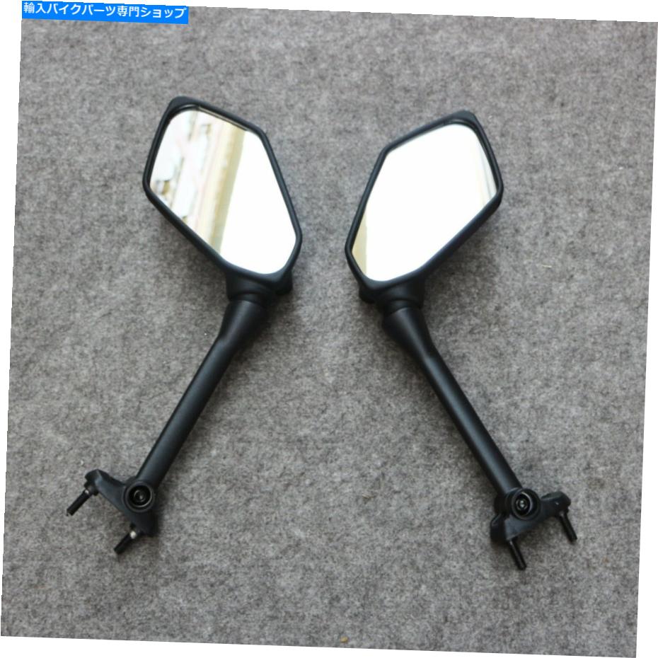 Mirror ̿ޤΥɥߥ顼Ǧ400 ER-4F 2010-2014ŬƤ Black Rear View Side Mirrors Fit for KAWASAKI NINJA 400 ER-4F 2010-2014