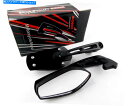 Mirror スズキVS700 GL INTRUDER 85-87ブラックM SOKOリアビューミラー SUZUKI VS700 GL INTRUDER 85-87 BLACK M SOKO REAR VIEW MIRRORS(2)