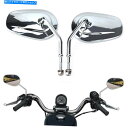 Mirror Harley Sportster XL 1200 883 72のためのクロームリアビューミラー Chrome Rear View Mirrors For Harley Sportster XL 1200 883 72 Softail FLSTC FLSTF