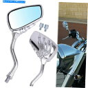 Mirror ハーリーのためのユニバーサルペアのオートバイの頭蓋骨のスケルトンの手の背面の鏡 Universal Pair Motorcycle Skull Skeleton Hand Side Rearview Mirrors For Harley
