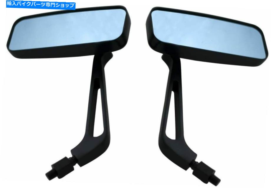 Mirror ヤマハスクーターズマVino X-Maxのための黒いCNCの小さな逆の鏡 Black CNC Small Retangle Mirrors for Yamaha Scooter Zuma Vino X-max