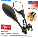 Mirror モーターサイクルLEDターン信号バックビューサイドミラーはホンダCBR600RR CBR1000RR USA Motorcycle LED Turn Signal Rearview Side Mirror For Honda CBR600RR CBR1000RR USA