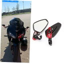 Mirror ホンダヤマハ川崎ドゥカティオートバイハンドルバーエンドミラー7/8 "レッド For Honda Yamaha Kawasaki Ducati Motorcycle Handle Bar End Mirrors 7/8" Red