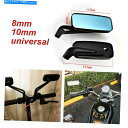 Mirror ホンダシャドウエアロファントムVT 600 750 1100用長方形背面鏡用ミラー Rectangle Rear View Mirrors For Honda Shadow Aero Phantom VLX VT 600 750 1100