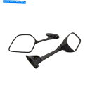 Mirror yzf R25 yzfr25オートバイブラックのための2ピースのバックサイドミラーの背面図 2Pcs Rearview Side Mirrors Rear View For YZF R25 YZFR25 Motorcycle Black