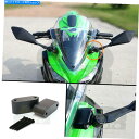 Mirror サイドミラーライザーエクステンダーリアビュー川崎EX300 Ninja 300 13-17 16 15 14 Side Mirror Riser ...