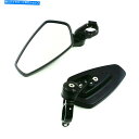 Mirror 鈴木のためのユニバーサルオートバイの背面図7/8 "22mmバーエンドサイドリバーミラー Universal Motorcycle Rear View 7/8" 22mm Bar End Side Reaview Mirror For Suzuki