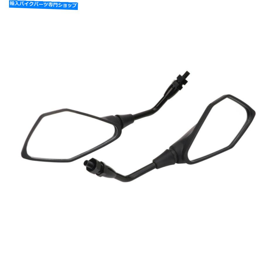 Mirror Z750 Z1000 ER-6N versys kle 650 Zrx1200֥åѥɥꥢӥ塼ߥ顼 Side Rearview Mirrors For Z750 Z1000 ER-6N Versys KLE 650 ZRX1200 Black