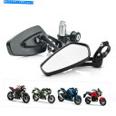 Mirror カスタム7/8 "ハンドルバーエンドリアビューarrowミラーストリートバイクスポーツバイク Custom 7/8" Handle Bar End Rear View Arrow Mirrors For Street bikes Sports bikes