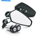 Mirror オートバイのミラーバーエンドリアビューミラーのためのモーラルヤマハ川崎 Motorcycle Mirrors Bar End Rear View Mirrors For Honda Grom Yamaha Kawasaki