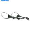 Mirror 2ピースオートバイの背面図サイドミラーLED TRIUMPHホンダのための光信号ライト 2Pcs Motorcycle Rear View Side Mirrors LED Turn Signals Light For Triumph Honda