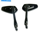 Mirror ホンダシャドウリュッガス逆転250のための黒い矢の背面図のミラー Black Arrow Rear View Mirrors for Honda Shadow Ruckus Rebel 250