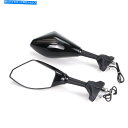 Mirror スズキSV1000S 2003-2007のLEDターン信号を持つバックミラー Rearview Mirrors With LED Turn Signal For Suzuki SV1000S 2003-2007 Black Smoke