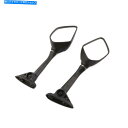 Mirror オートバイ黒プラスチック製のバックサイドリアビューミラーヤムハYZF R25 Motorcycle Black Plastic Rearview Side Rear View Mirrors For Yamha YZF R25 New