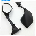 Mirror Kawasaki 2009 2011 2012川崎ZX-R / ZX636ブラック Replacement Mirrors For Kawasaki 2009 2010 2011 2012 kawasaki ZX-R/ZX636 BLACK