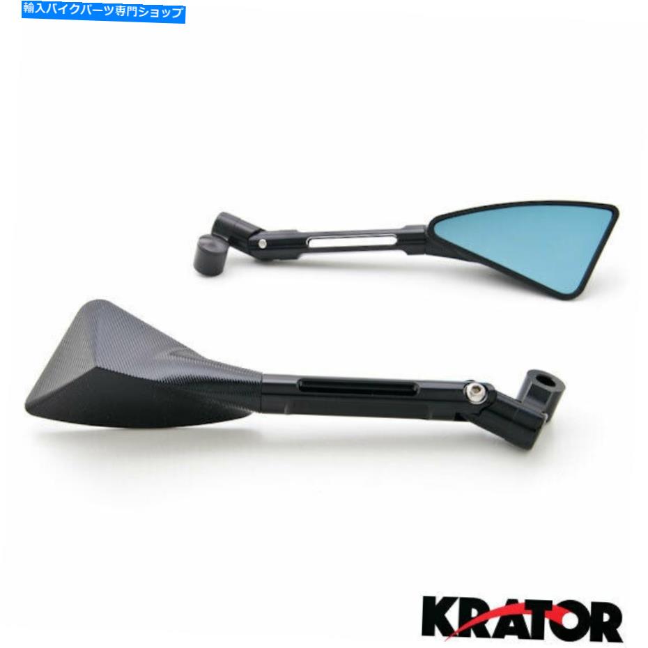 Mirror ꥢӥ塼ߥ顼֥åڥW /ץѥۥCB 900 CB900F 599 919 Custom Rear View Mirrors Black Pair w/Adapters For Honda CB 900 CB900F 599 919