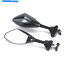 Mirror GSXR1000 2001-2004ܥΤLED󿮹ĥХåߥ顼 Rearview Mirrors With LED Turn Signal For Suzuki GSXR1000 2001-2004 Carbon